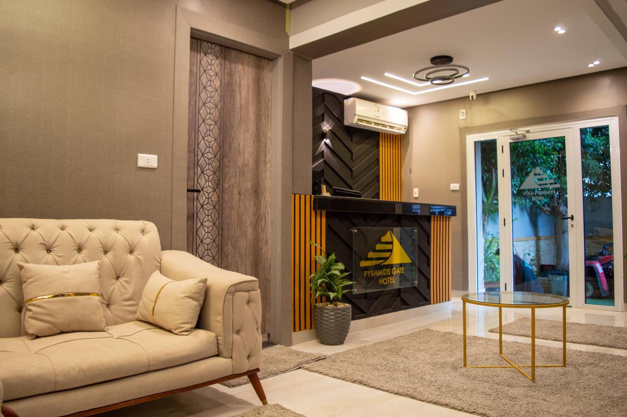 Pyramids Gate Hotel Kafrat al Jabal Exterior photo