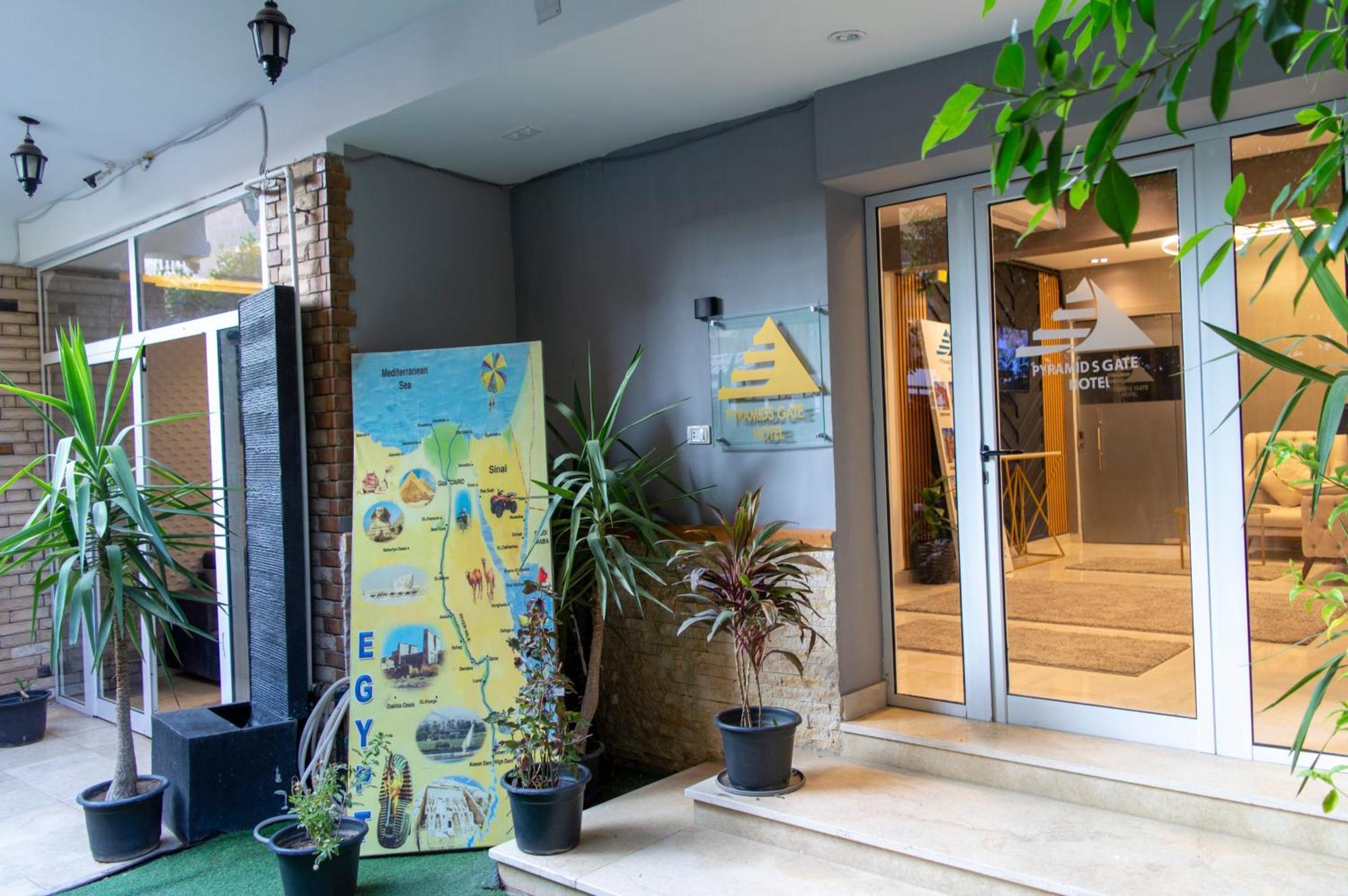Pyramids Gate Hotel Kafrat al Jabal Exterior photo
